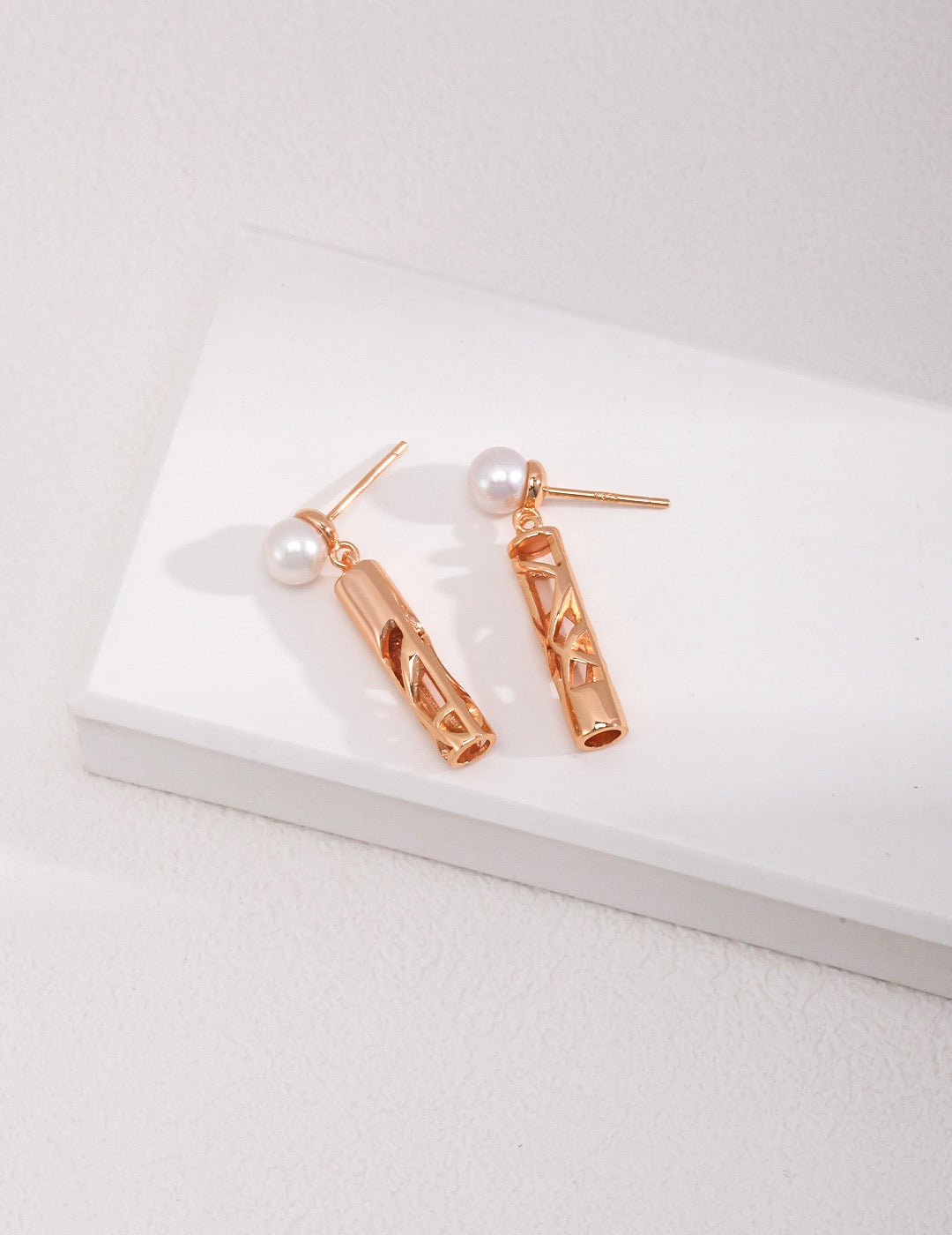 Vivienne Silver and Pearl Earring