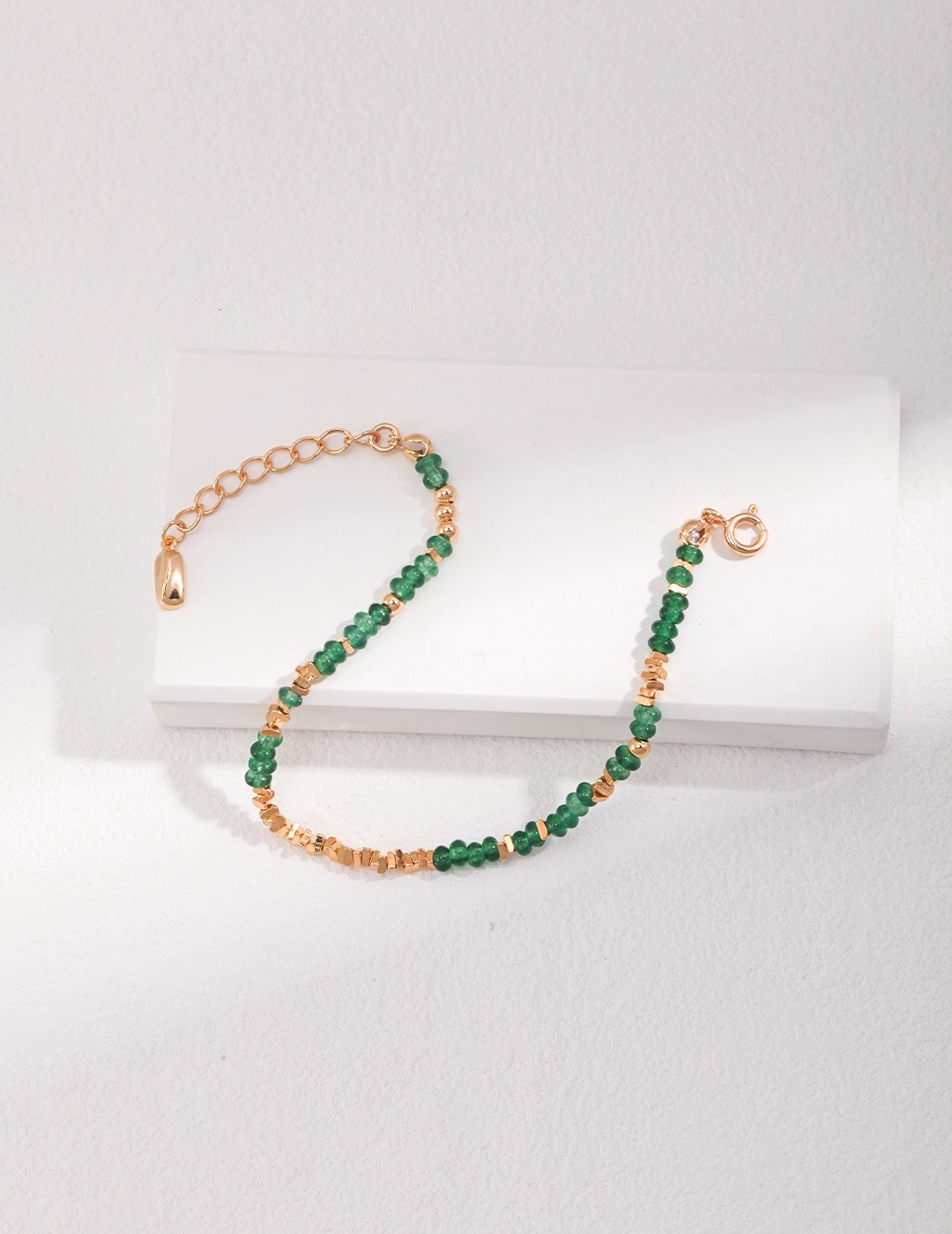 Enchanting Emerald Bracelet