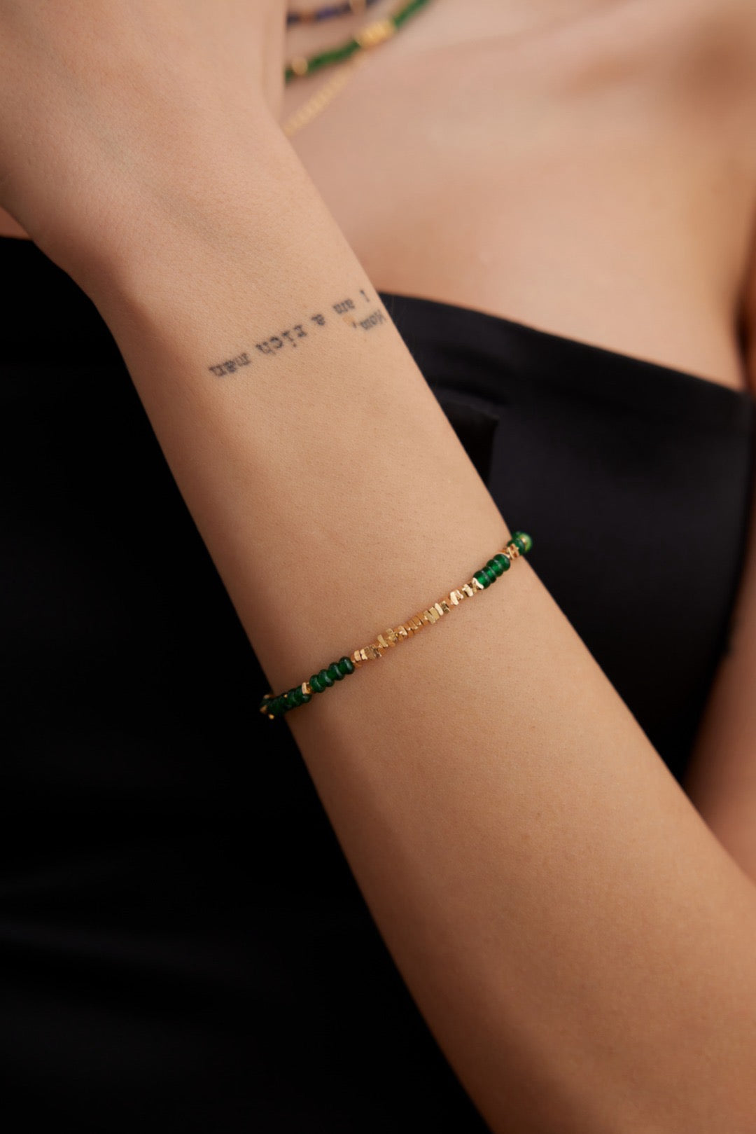 Enchanting Emerald Bracelet