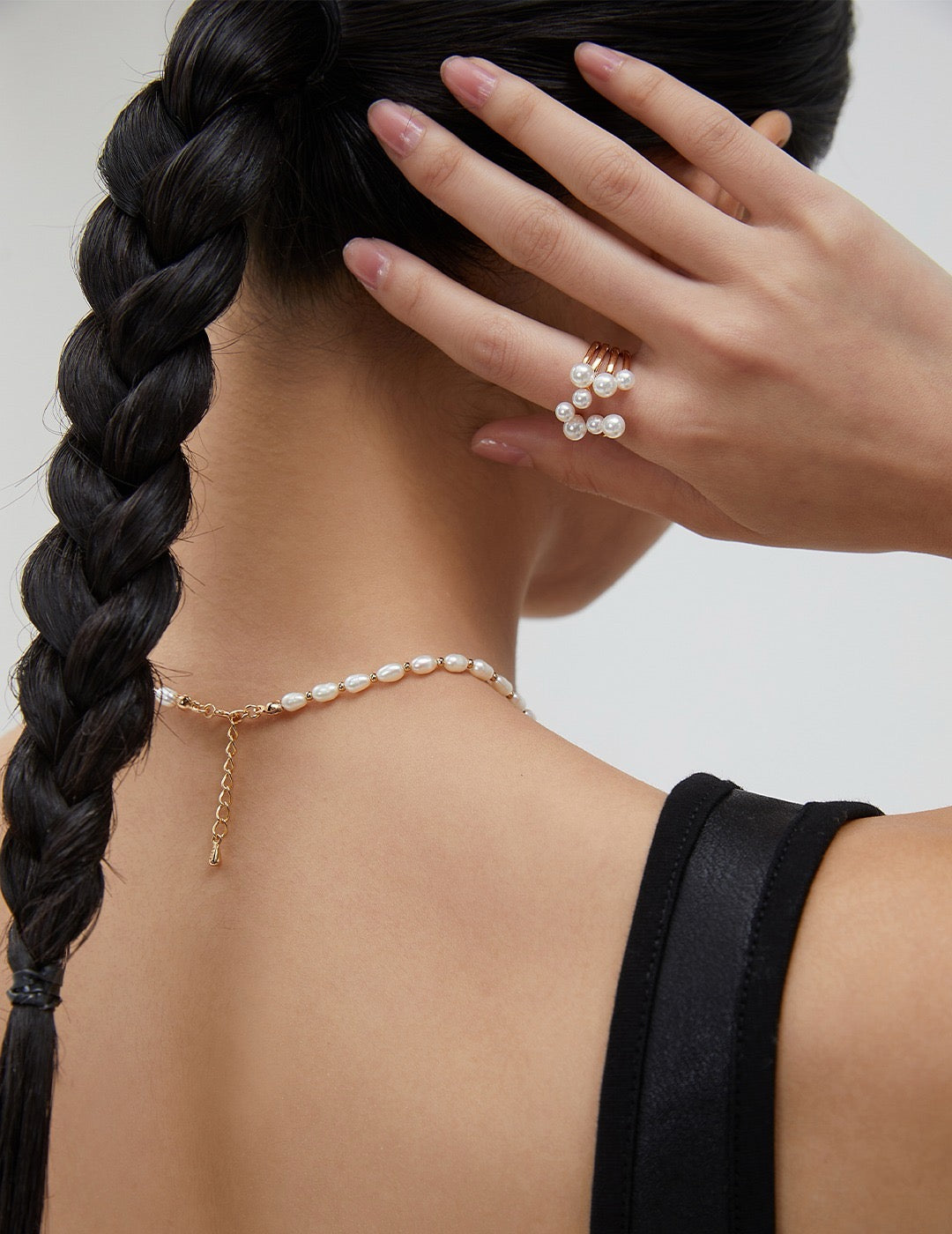 Blooming Elegance Pearl Ring
