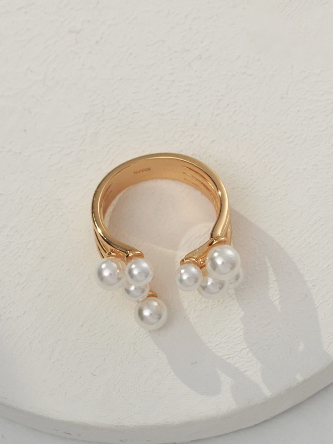 Blooming Elegance Pearl Ring