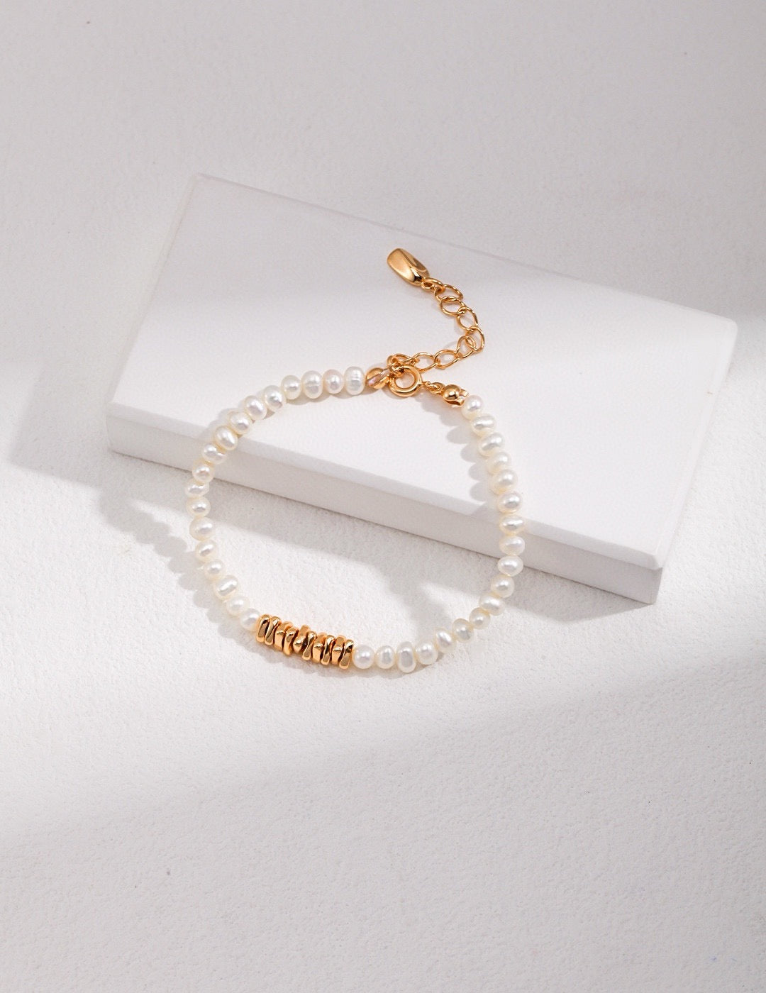 Eliza's Timeless Elegance Pearl Bracelet