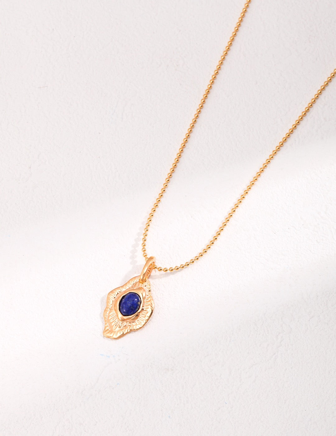 Lapis Lazuli Silver Pendant Necklace