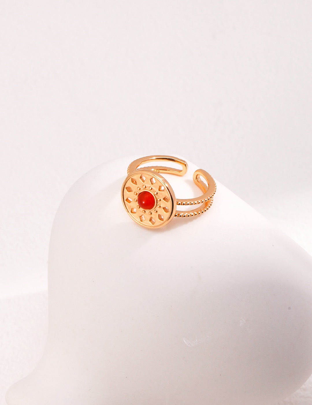 Eternal Confidence Agate Ring
