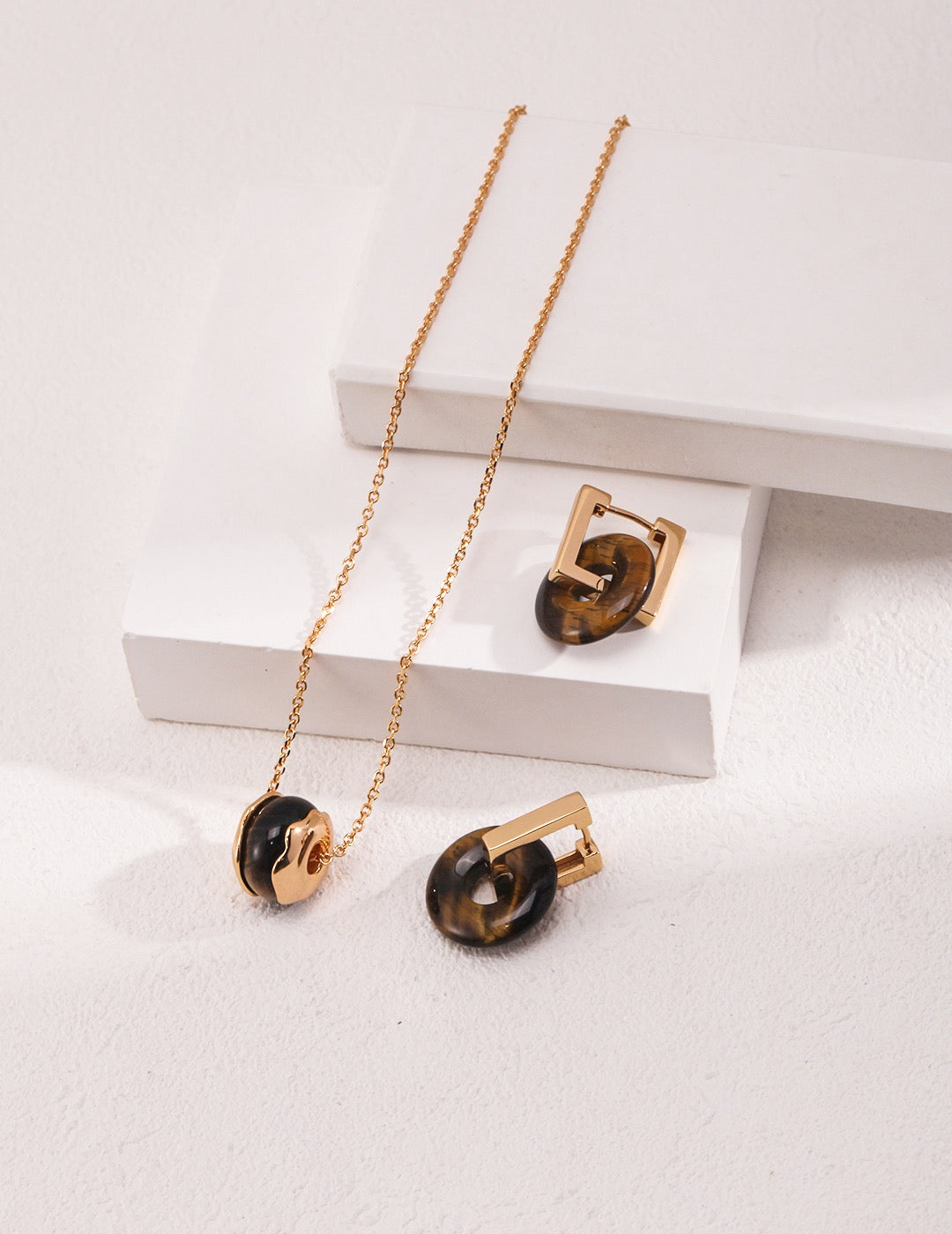 Golden Tiger's Embrace Necklace