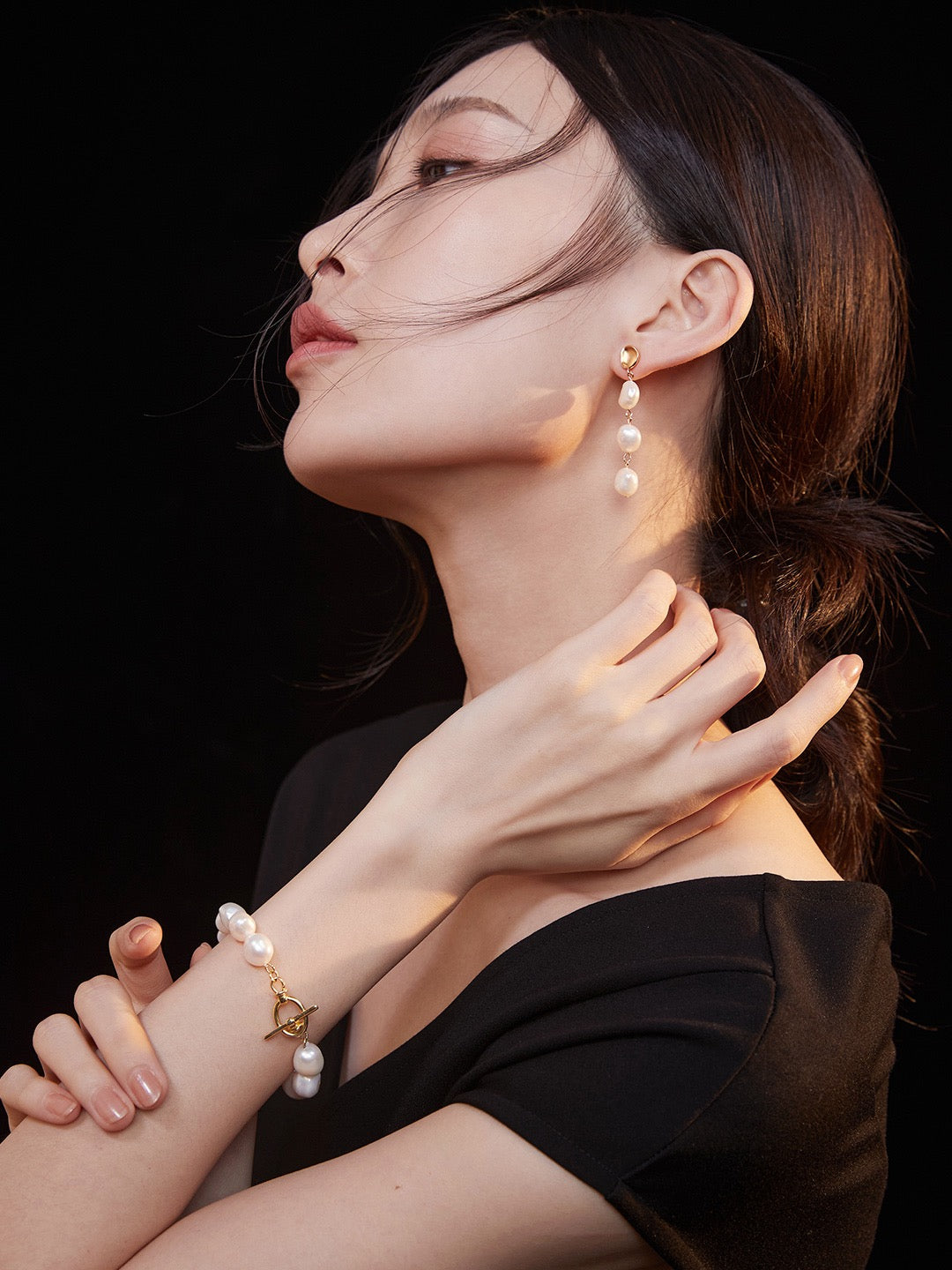 Whimsical Baroque Earrings