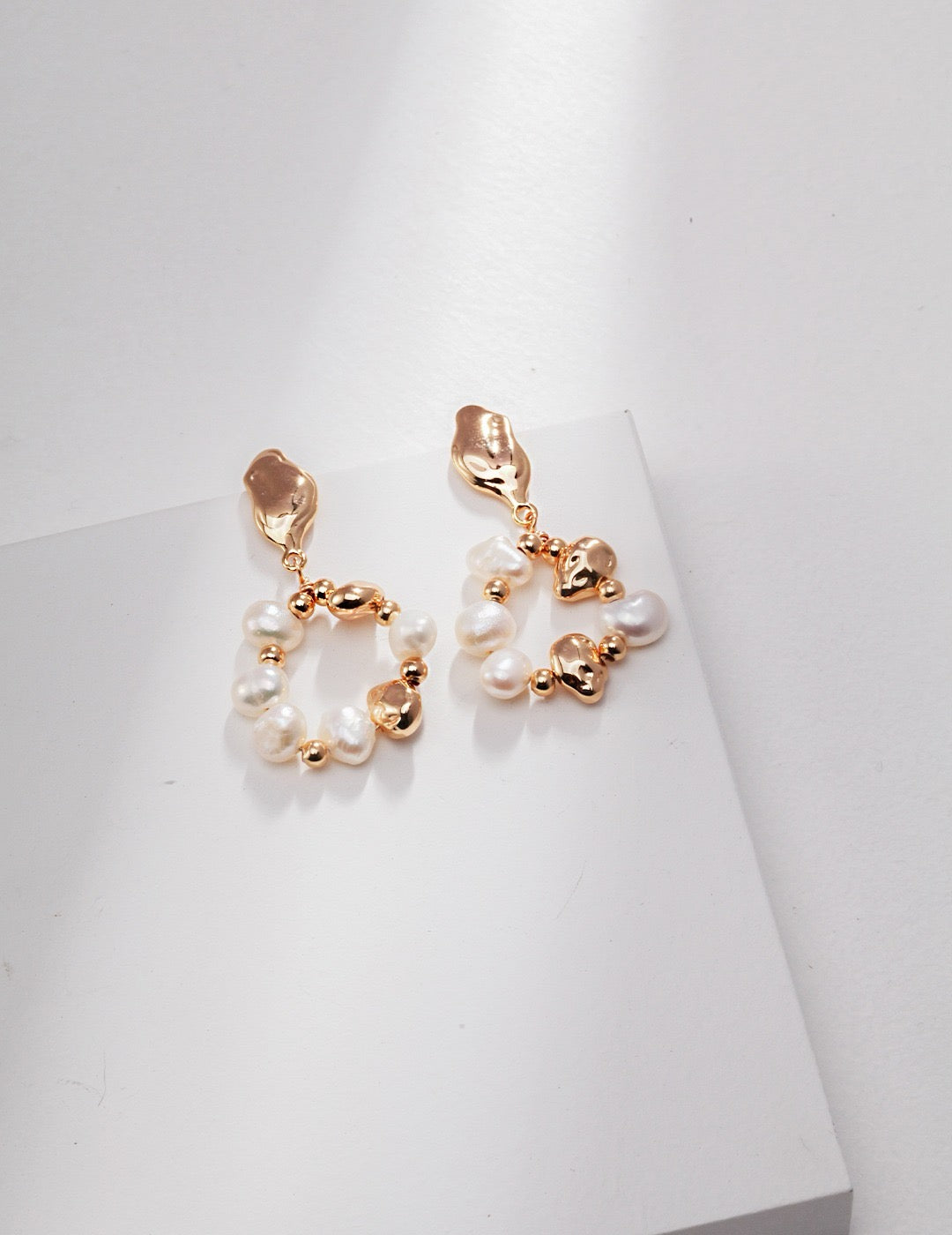 Pearl Cascade Earrings