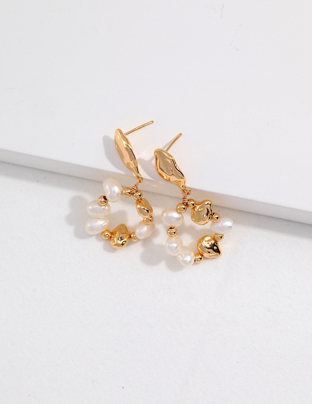 Pearl Cascade Earrings