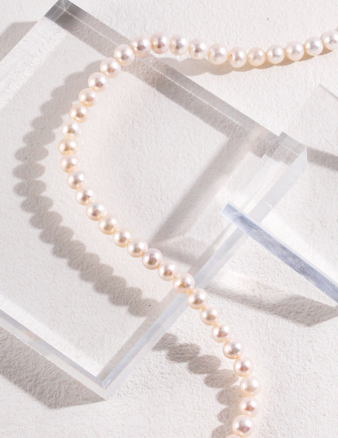Timeless Tide Natural Freshwater Pearl Necklace