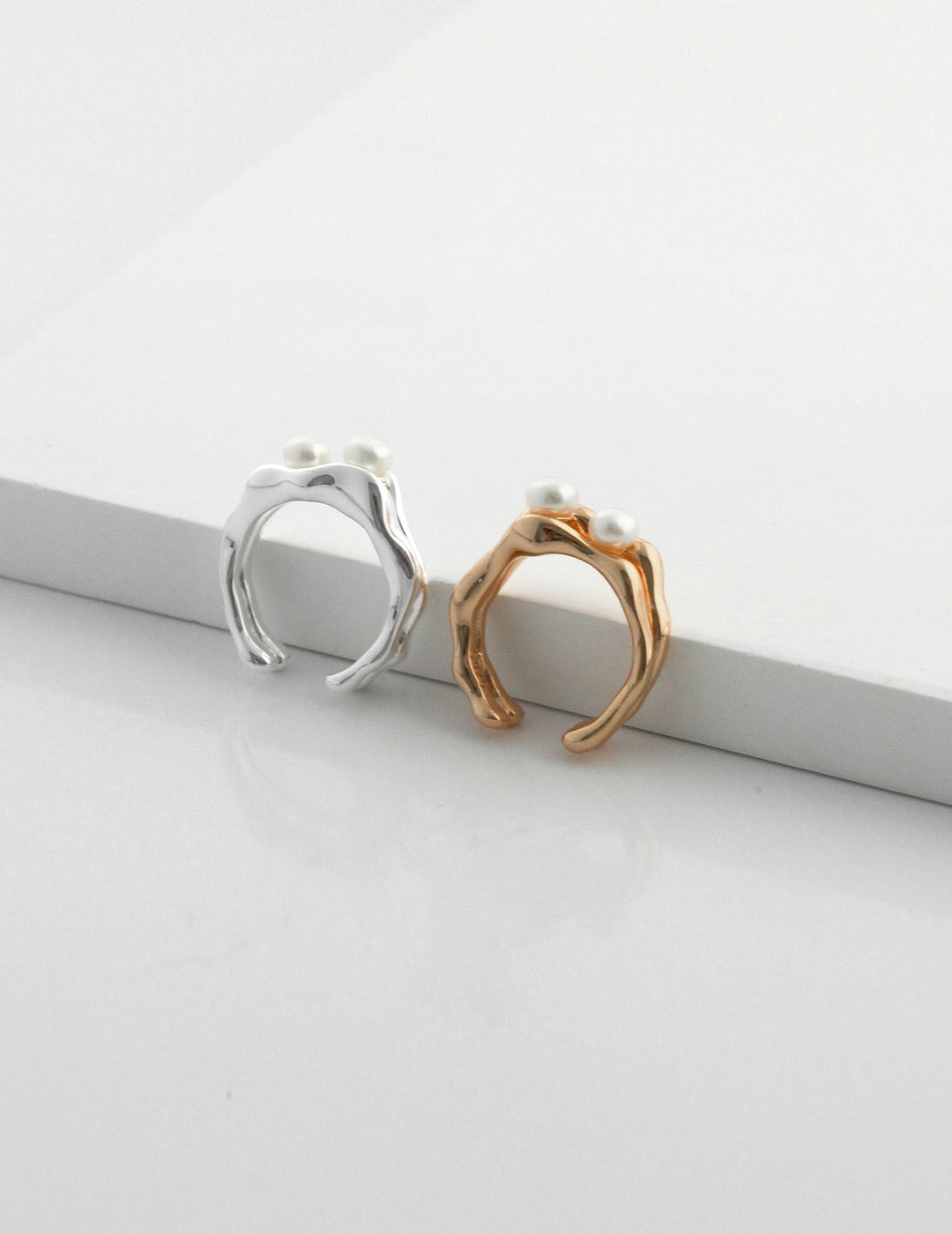 Rivulet Pearl Ring
