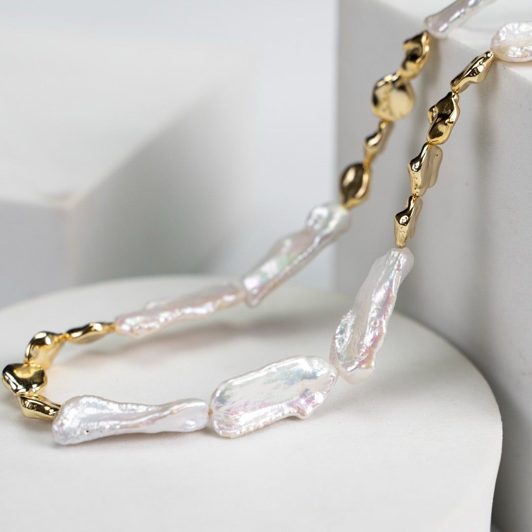 Isabelle's Baroque Pearl Adornment