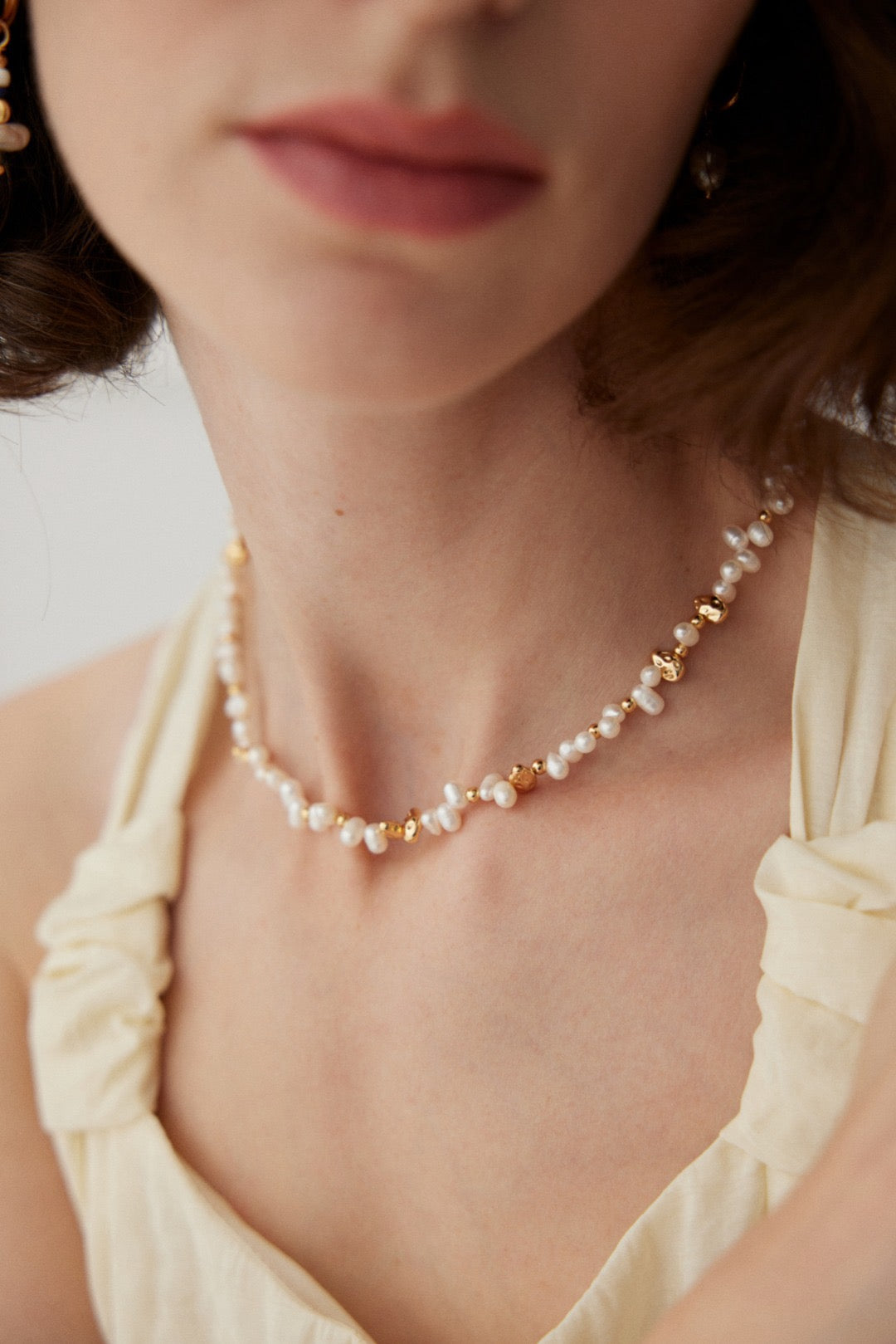 Pearl Cascade Necklace