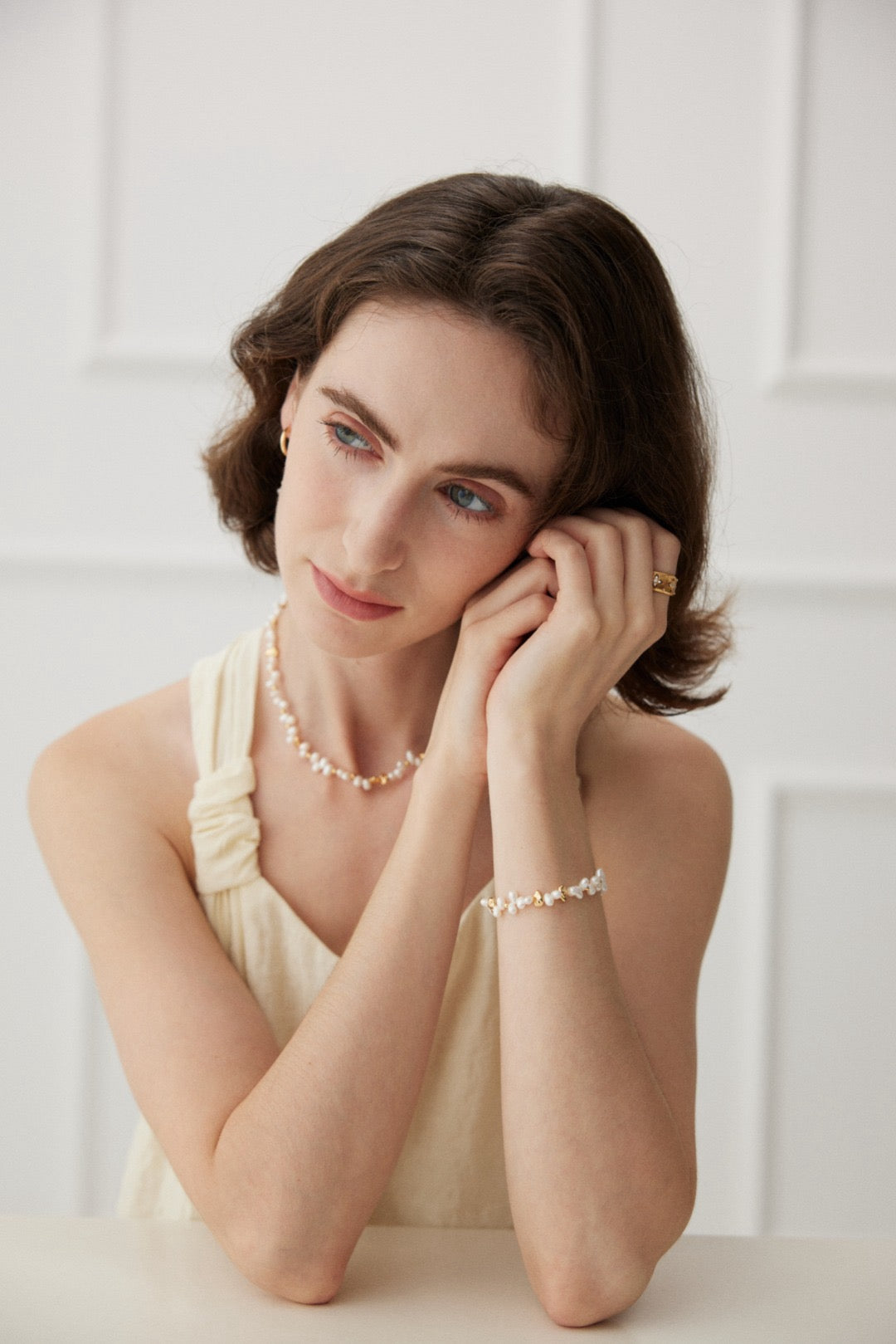 Pearl Cascade Bracelet