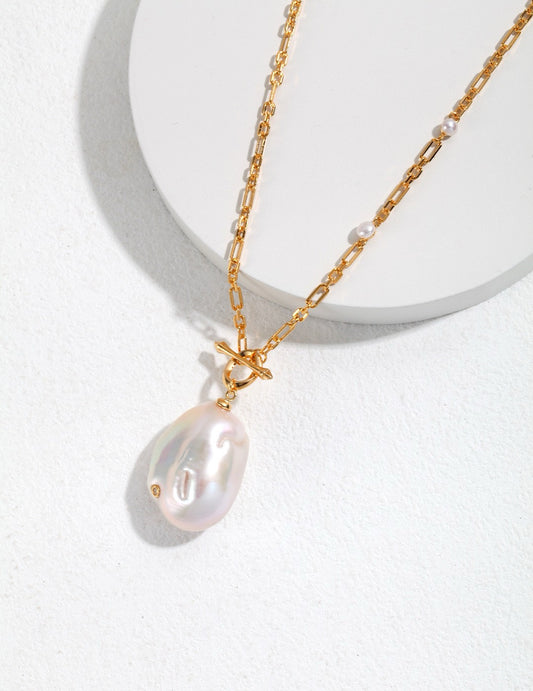 Unique Allure Baroque Pearl Necklace