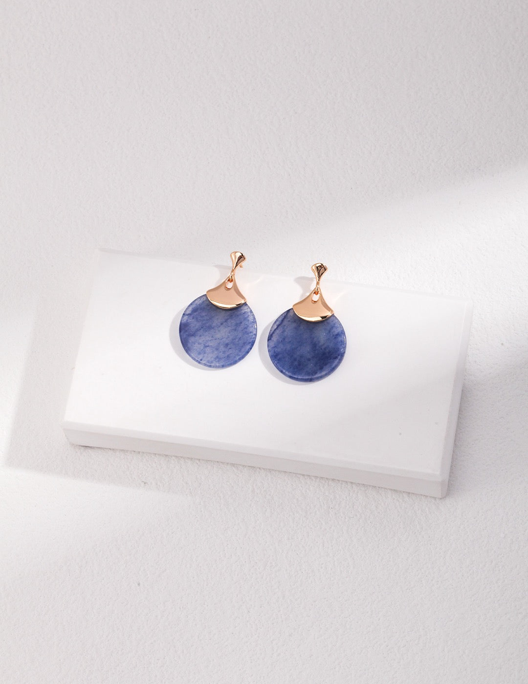 Blue Breeze Aventurine Earrings