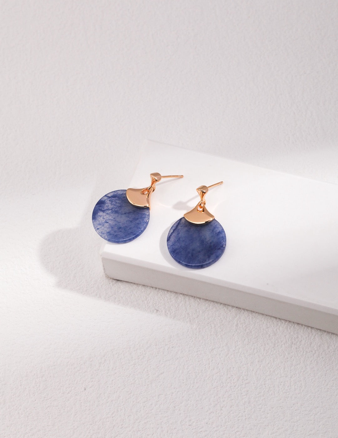 Blue Breeze Aventurine Earrings