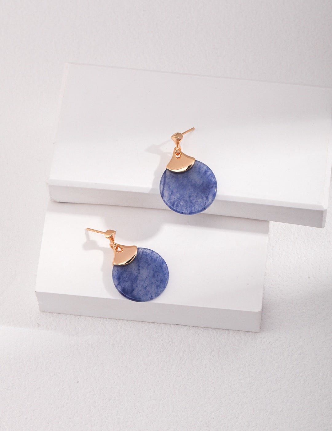 Blue Breeze Aventurine Earrings