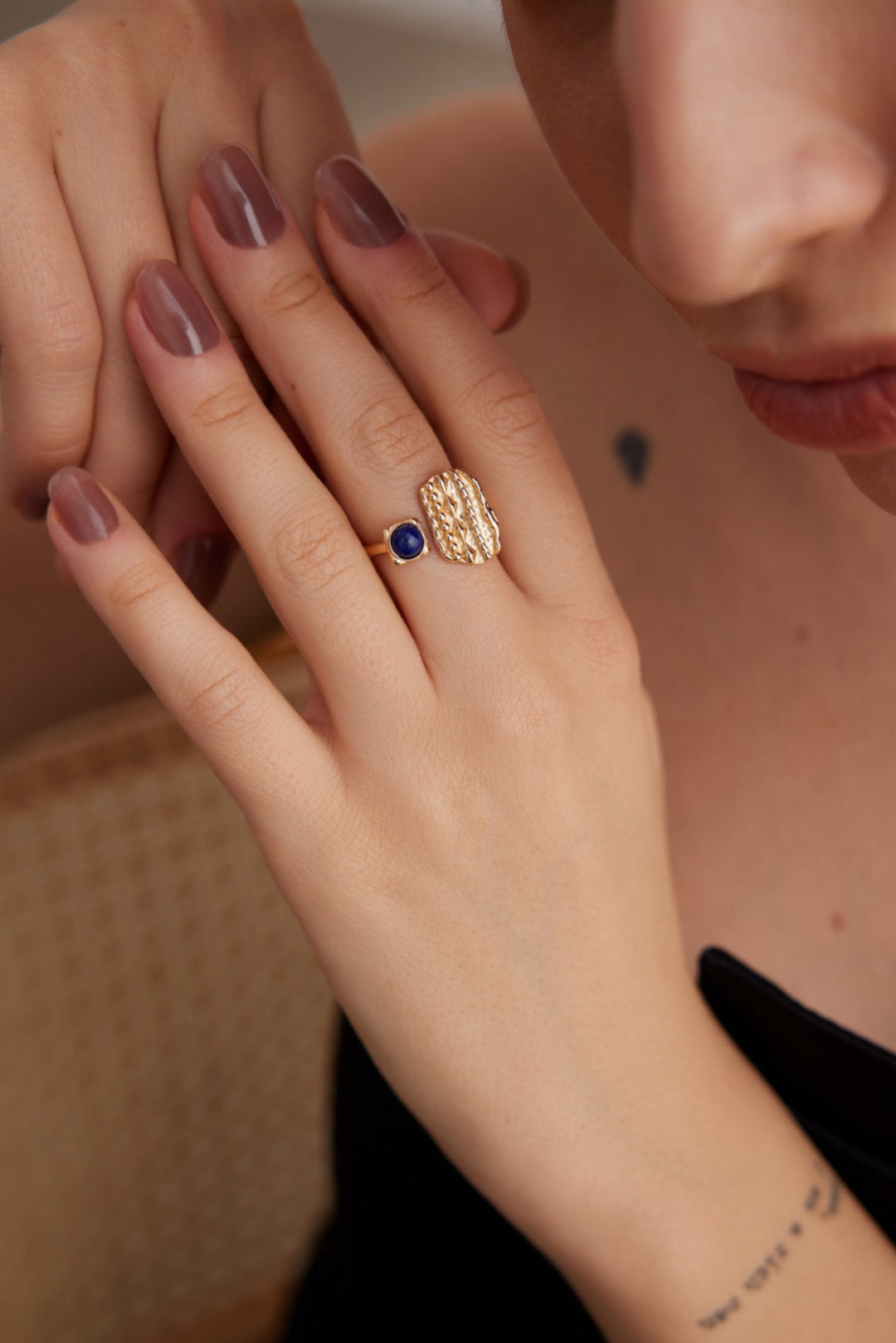 Starry Lapis Elegance Ring