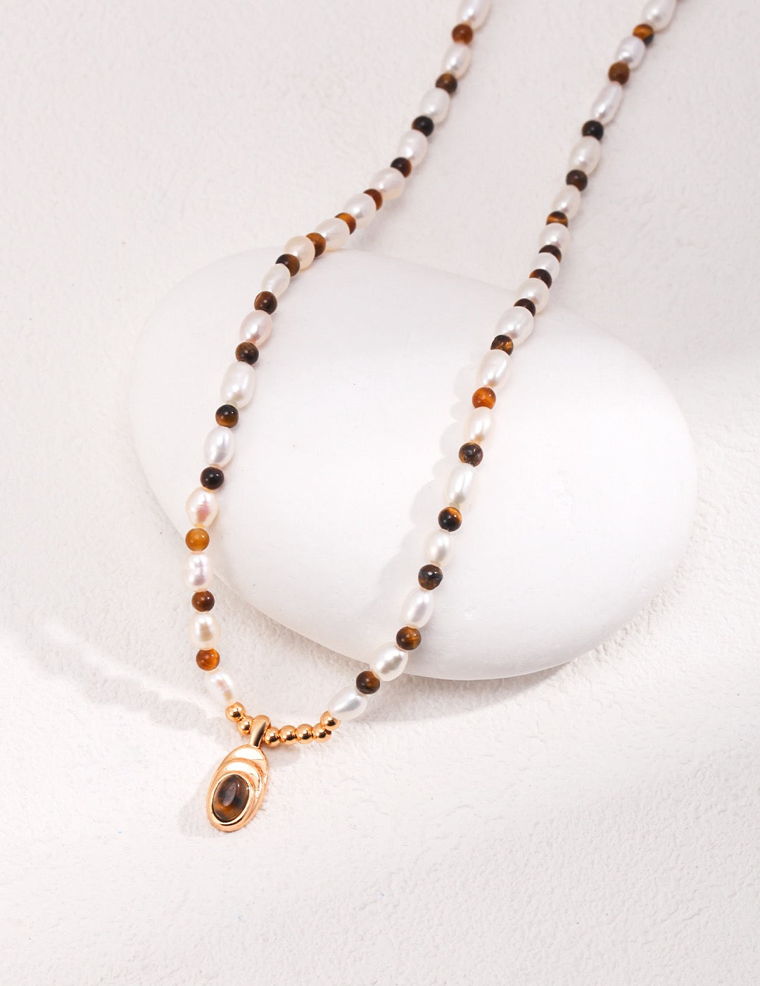 Golden Sands Tiger Eye Necklace