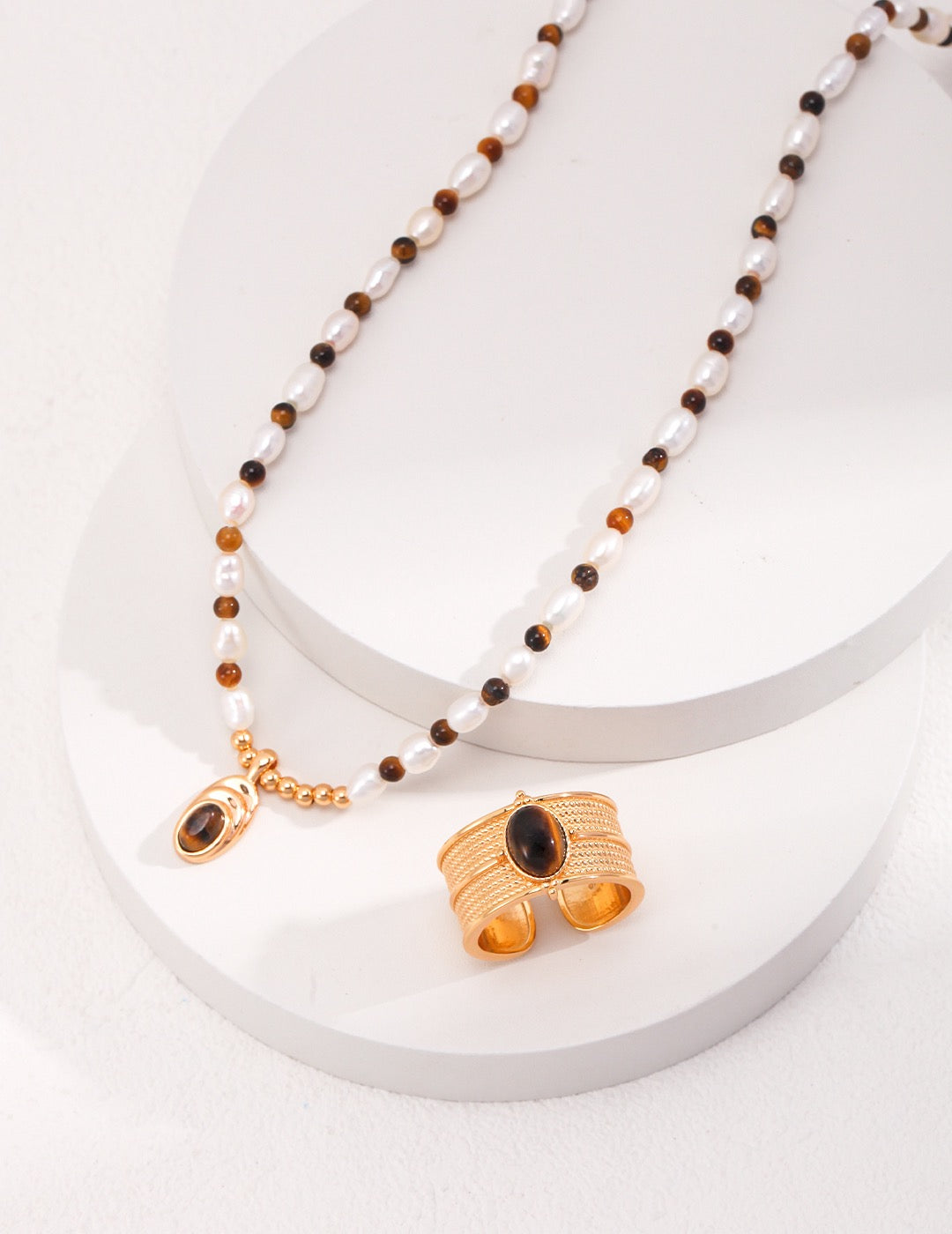 Golden Sands Tiger Eye Necklace