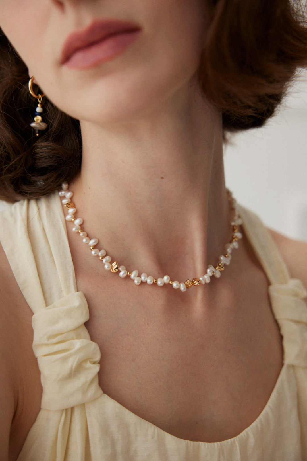 Pearl Cascade Necklace